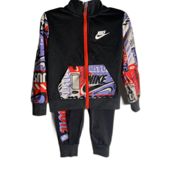 Nike Cool After School Tshirt & Warmup 2t - Picture 1 of 6
